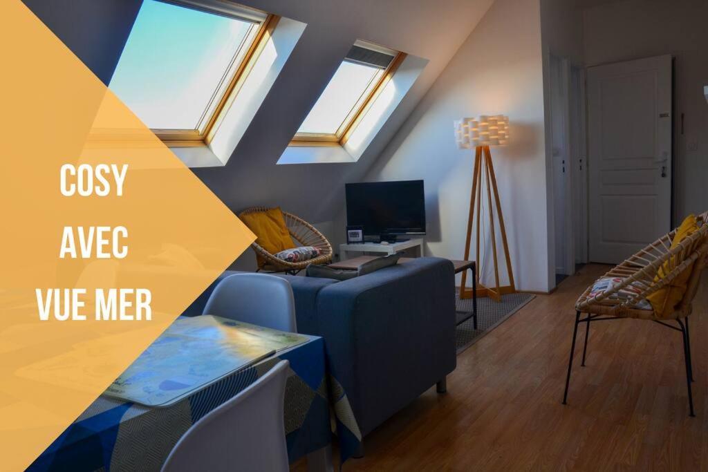 Camelia; Beau Logement Lumineux, Avec Vue Sur Mer Wimereux Extérieur photo